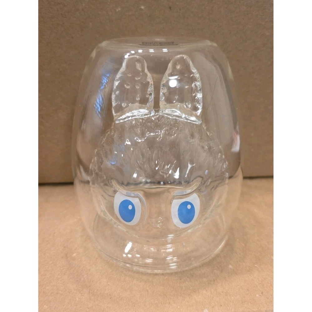 Pop Mart Monsters Cheers Cup Double Walled Clear Glass Labubu No Chips No Cracks